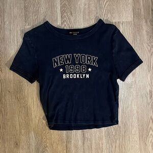 New York 1998 Brooklyn Crop-top
